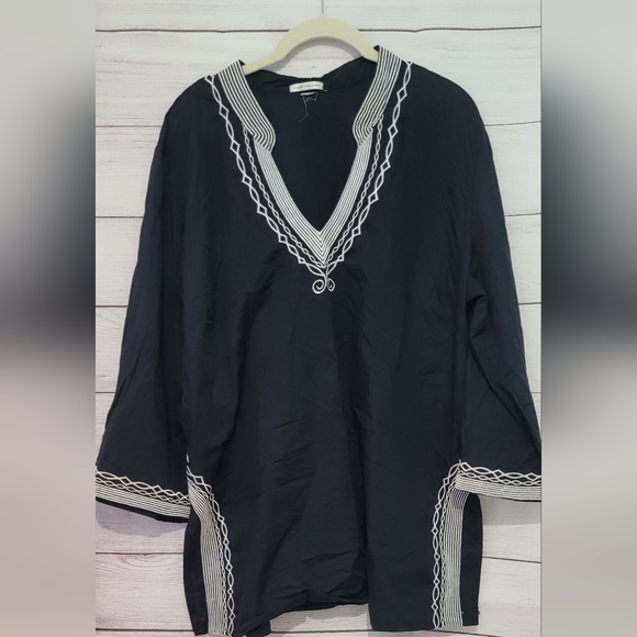 Nwot embroidered tunic size L/Xl - Picture 4 of 9
